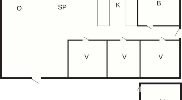Коттедж 6 person holiday home in Nykøbing Sj