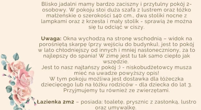 Standard Doppel Zimmer Willa JODŁA Wisła