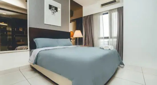 Люкс c 1 комнатой 1Tebrau Laconic Lux Suite 1BR nr Columbia