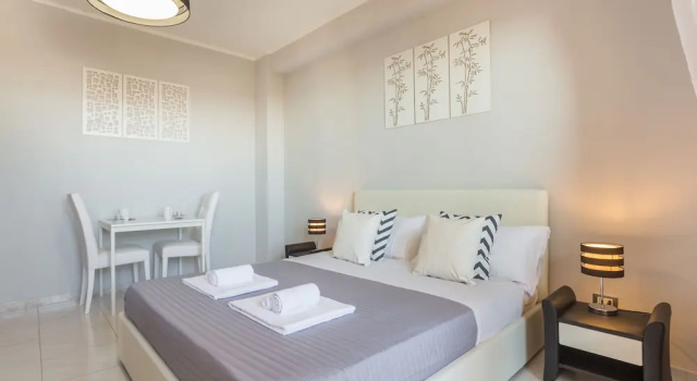 Двухместный номер Deluxe с балконом Residenze Su Planu