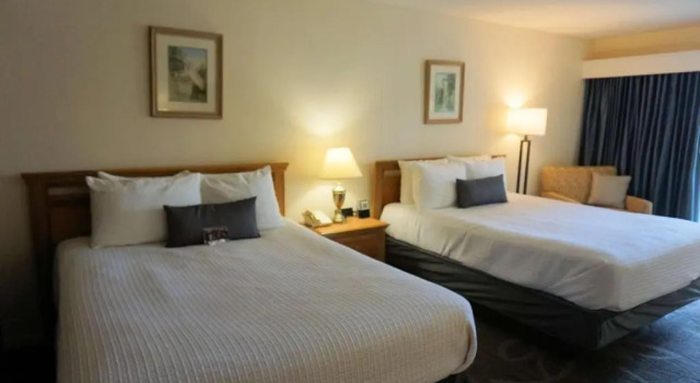 Четырёхместный номер Standard с видом на бассейн Spark by Hilton Chincoteague Island