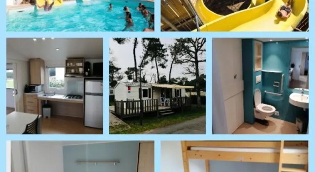 Mobilhome 4/6 Pers a 600m de la Plage Des Conches