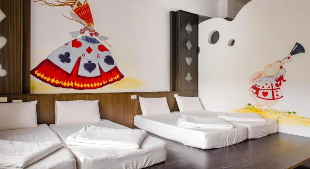 Standard- firedobbelt værelse med altan White Lighthouse B&B