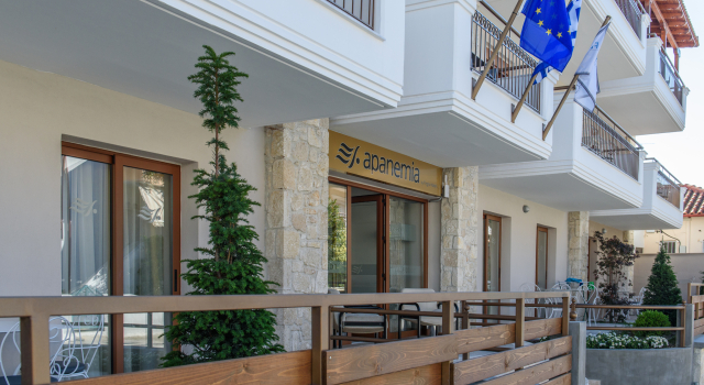 Apanemia Apartments by Flegra, Book Apartment Pefkohori 