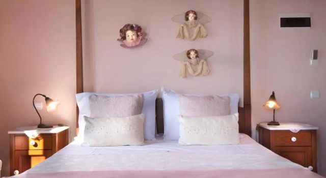 Двухместный номер Deluxe с видом на море Arion Syros Luxury Rooms and Suites