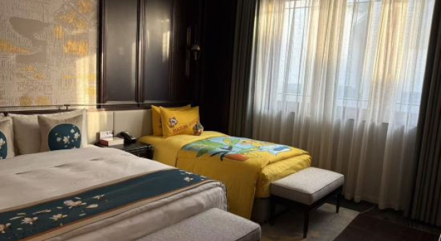 Семейный люкс Дуплекс Zhongwu Hotel Nine Garden