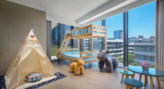 Семейный люкс c 1 комнатой Hotel Indigo Suzhou Jinji Lake by IHG