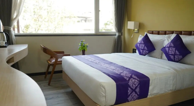 Двухместный номер Executive Purple Beds by VITS Dwarkesh, Surat