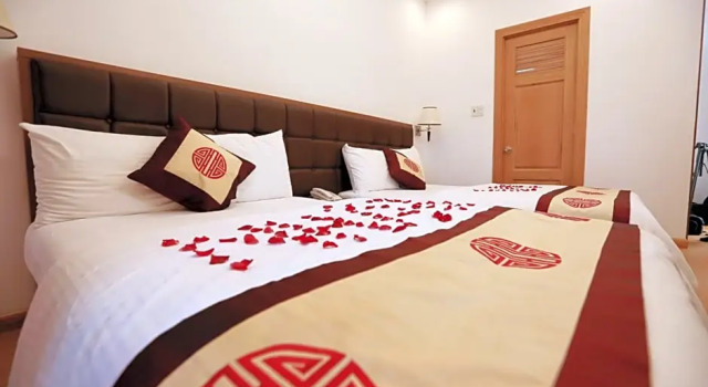 Двухместный номер Deluxe с балконом Nhat Vy Hotel