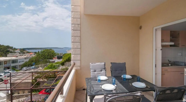 Апартаменты c 1 комнатой с балконом и с видом на море Apartments Molo Mare