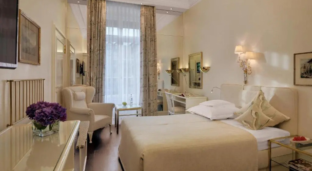 Одноместный номер Comfort Hotel Europäischer Hof Heidelberg, Bestes Hotel Deutschlands in historischer Architektur