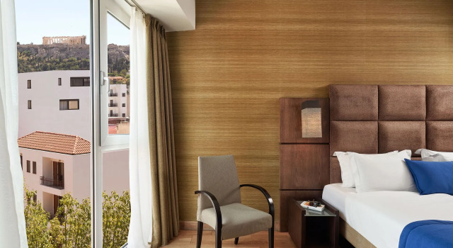 Номер Superior с видом на город Arion Athens Hotel