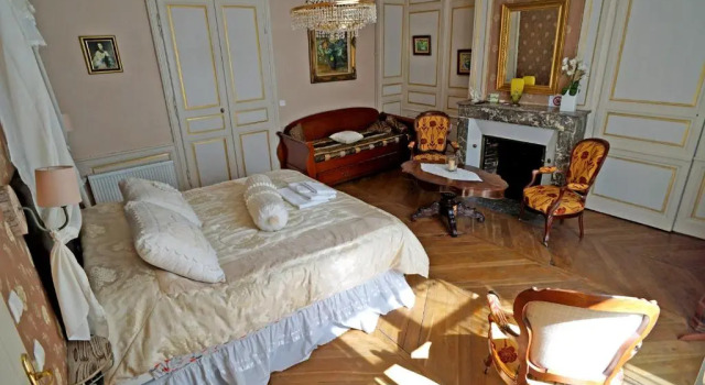 Двухместный номер Superior Chambre d'hôtes Auberge des Capucins