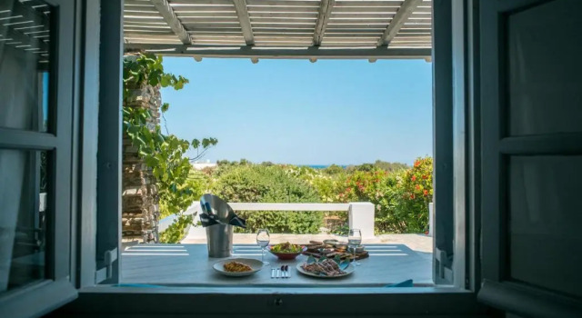 Полулюкс с видом на сад Soros Beach Antiparos