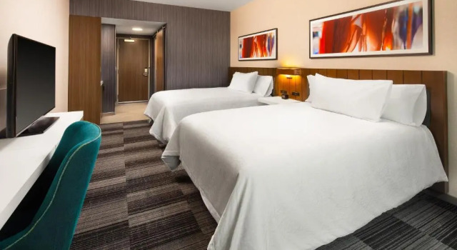 Четырёхместный номер Premium Hilton Garden Inn Sacramento Airport Natomas
