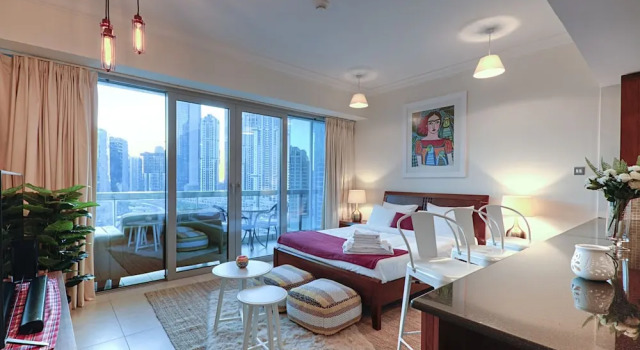 One Perfect Stay - 8 Boulevard Tower, Забронировать Отель Даунтаун Дубай , рядом с Дубайский аквариум