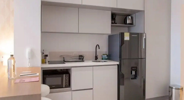 w Comfortable Loft w Balcony in Crespo