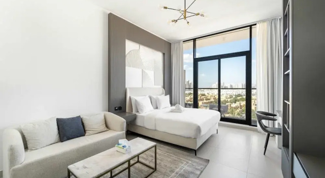 Charming new Studio With Pool and gym in Al Furjan