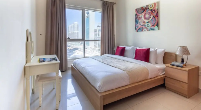 Remarkable & Upscale Living in This 1BR Apartment at JLT, Забронировать Апартаменты/квартира Апартаменты Эмирата Дубая, рядом с Dubai Marina Yacht Club, Апартаменты/квартира