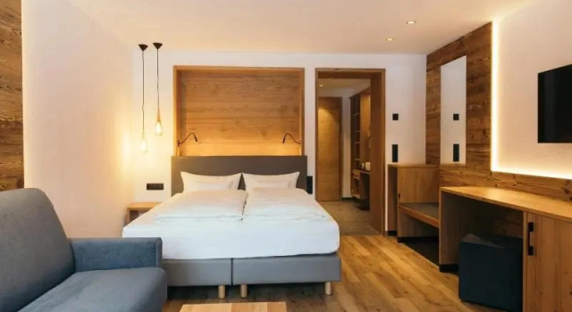 Двухместный номер Superior с балконом Hotel Weisseespitze