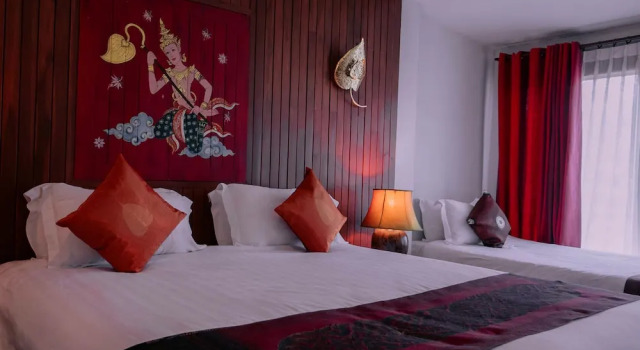 Семейный люкс с балконом Sasidara Resort Nan
