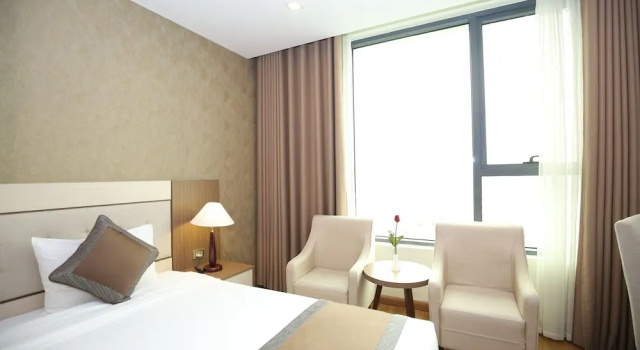 Двухместный номер Deluxe Muong Thanh Grand Thanh Hoa Hotel