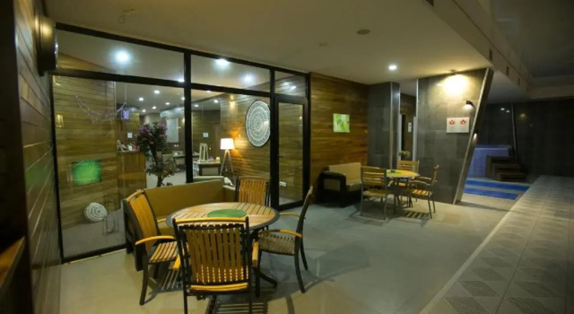 Кровать в общем номере Hostel Gudauri Adventure