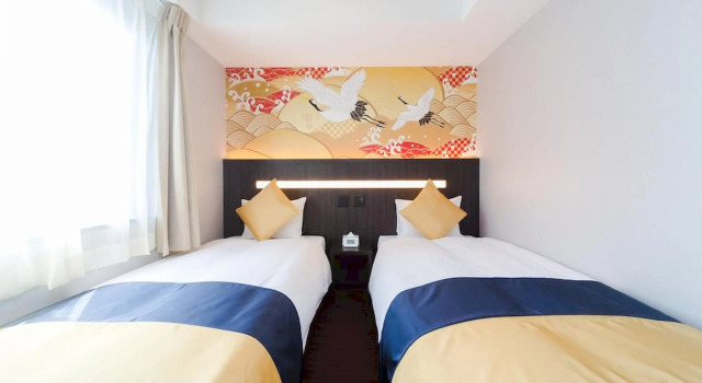 Двухместный номер Economy Kuromon Crystal Hotel