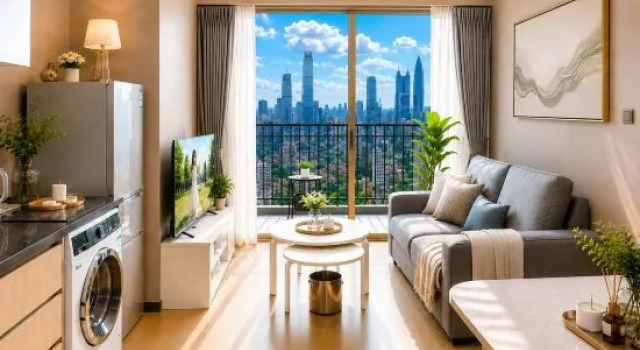 Люкс Shenzhen · Dongmen Old Street | Sky Garden 180° Cloud City View Light Stay (Luohu Port)