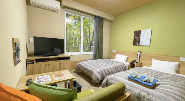 Номер Comfort Route Inn Grantia Fukuoka Miyawaka - Wakita Onsen
