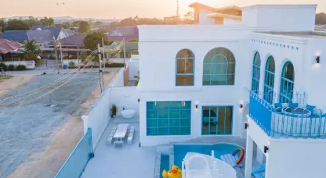 Blue Tierra Pool Villa Pattaya, Забронировать Вилла Виллы Нонг-Пру, Вилла