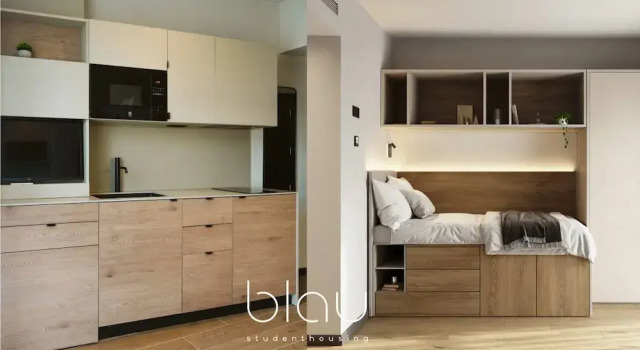 Одноместная студия Comfort BLAU Student Housing & Language Academy