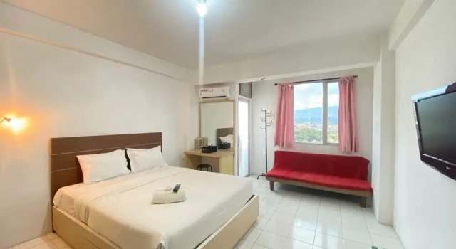 Spacious Studio Room with Sofa Bed at Emerald Towers Apartment, Rezervasyon Daire Bandung Kidul Bandung