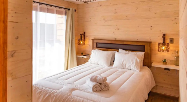 Deluxe dobbelt værelse med altan med havudsigt Hostel Moreno