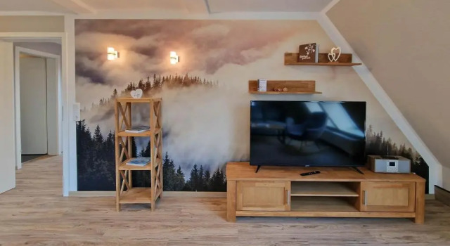 Апартаменты с 2 комнатами Auszeit im Harz Haus 1 Wohnung Feuerstein