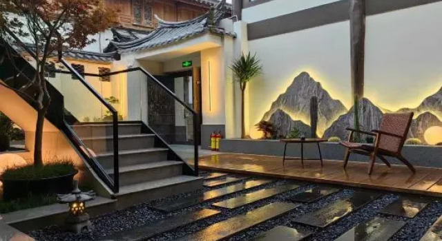 Lanqi Meiju Design Guesthouse (Zhongyi Market Mu's Mansion), Забронировать Бутик-отель Бутик-отели Лицзян, рядом с Улица Сквер-стрит Древнего города Даянь, Бутик-отель