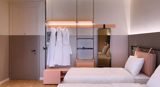 Четырёхместный номер Deluxe Iliria Boutique Hotel