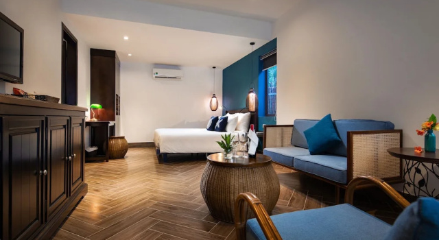 Семейный номер Standard с 2 комнатами The Blue Alcove Hotel