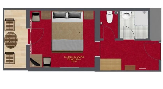 Номер Comfort Hotel und Aparthotel Almrösl