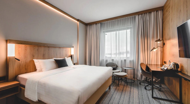 Двухместный номер Deluxe Courtyard by Marriott Warsaw Airport