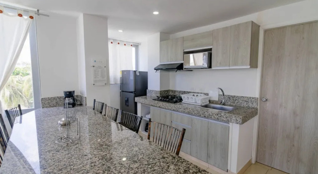 Апартаменты Apartamento Unik Cartagena Edificio Faro Tequendama