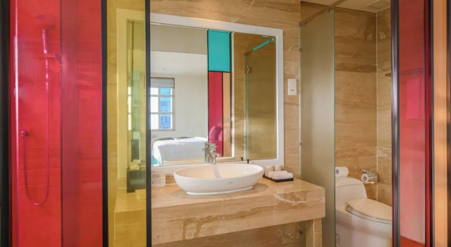 Номер Deluxe с балконом и с видом на город M Village Hotel Tao Đàn Park, a brand of Modern Village Lifestyle