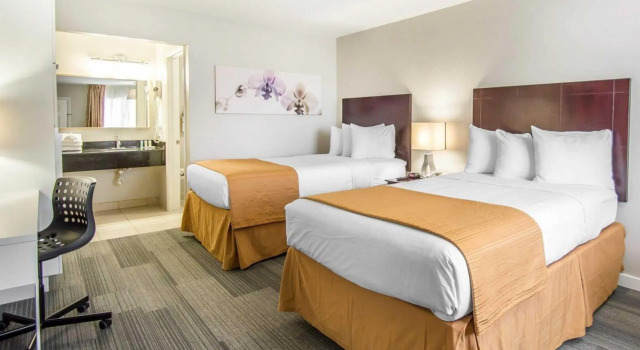 Четырёхместный клубный номер Standard Quality Inn & Suites By the Parks