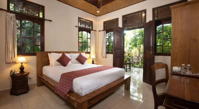 Двухместный номер Standard Uma Sari Cottage Ubud by Mahaputra