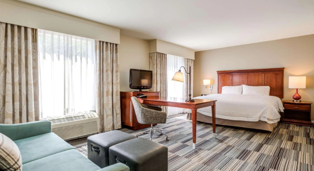 Двухместный люкс Hampton Inn & Suites Westford-Chelmsford