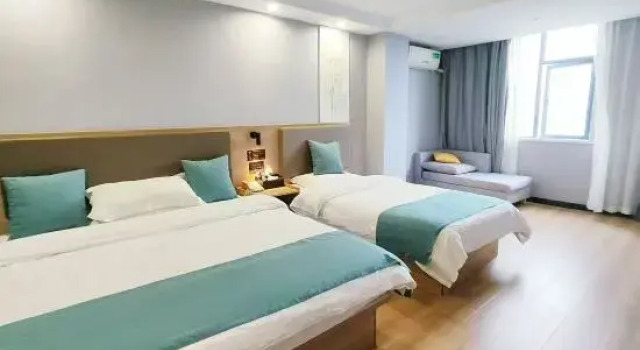 Люкс Business Green Inn Huainan Tianjiaan District Wanda Plaza Express Hotel
