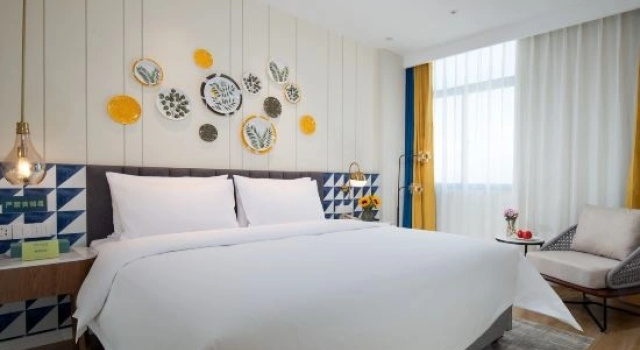 Люкс Superior c 1 комнатой O.live Social Hotel (Zhangzhou Changtai Kaiyue Square)