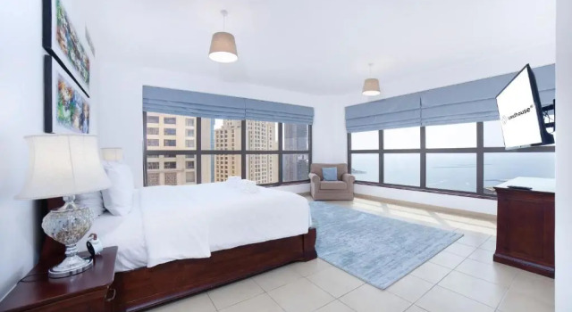 Stunning Marina & Sea View 4 Bedroom Apartment, Murjan 6 Jumeriah Beach, Забронировать Апартаменты/квартира Апартаменты Эмирата Дубая, рядом с Dubai Marina Yacht Club, Апартаменты/квартира