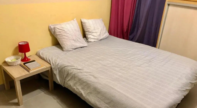 Студия studio - baignoire - prêt de vtt - lave linge