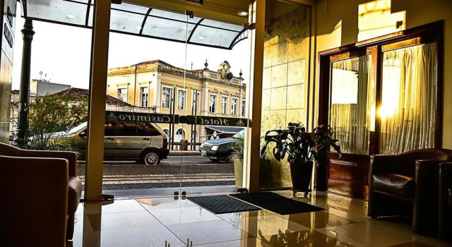 Hotel Casimiro, Забронировать Отель Отели Понта-Гросса с парковкой, Парковка